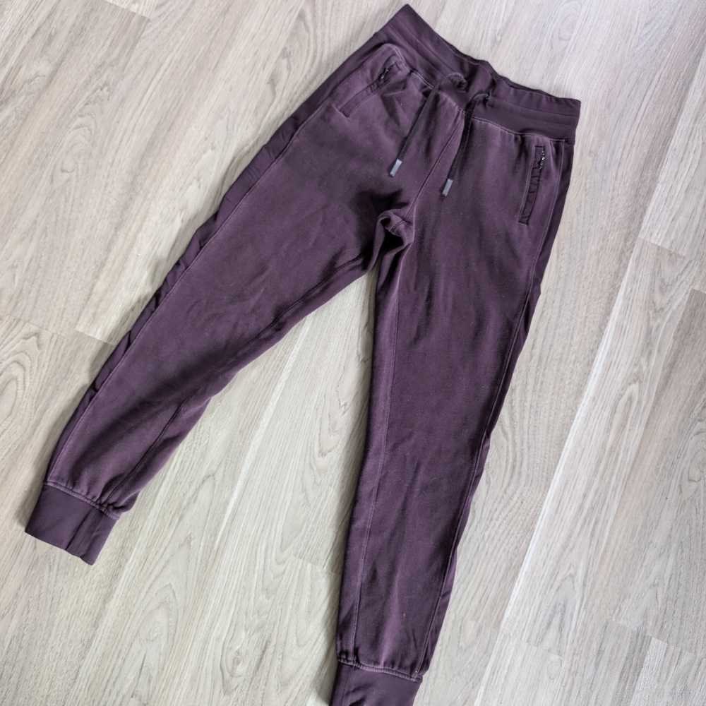Lululemon Get Going Black Cherry Joggers